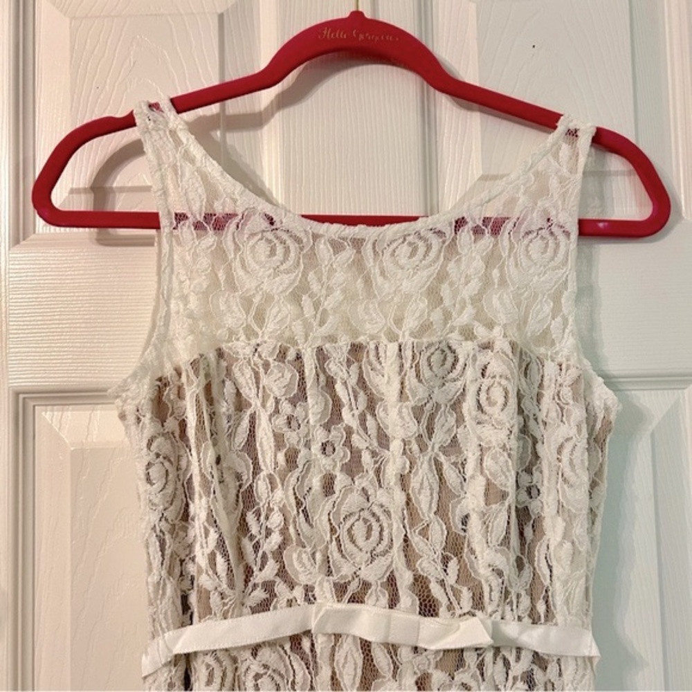 π A Pea in the Pod Taylor Lace Maternity Dress NWT size Small - Picture 4 of 14